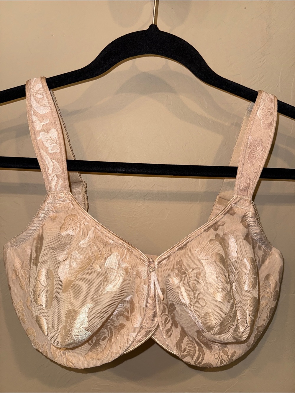 Wacoal Supportive Women's Bra in Light Beige Floral